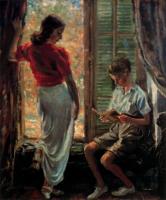 Jorge Apperley - The window (Enriqueta y Jorgito)